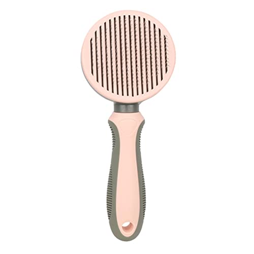 Cixilo Haarentfernungsbürste für Katzen und Hunde, selbstreinigend, Slitzker Zomb(Rosa) von Cixilo
