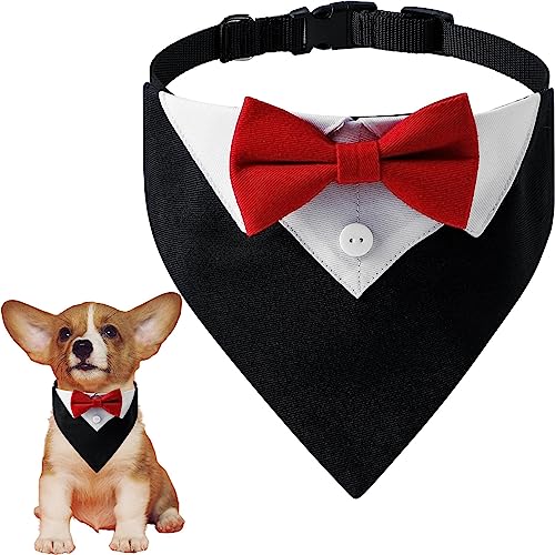 Cixilo Mode Polyester Formale Fliege Unisex Elegant Für Hunde Portale Halsd Bandana(M) von Cixilo