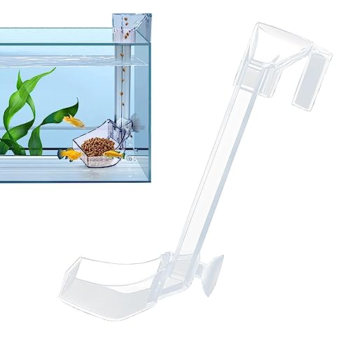 Cixilo Futter-Röhrenset aus em Acryl für Fische, praktisch und sauber für Aquarien(MIT) von Cixilo