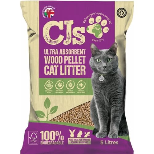 CJ's Premium Katzenstreu, 5 l von Cj's