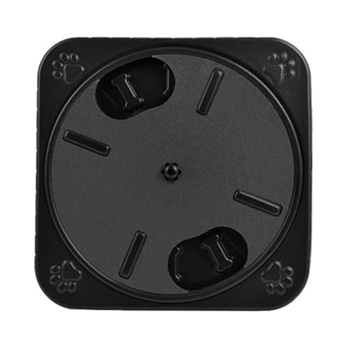 ClAZTyict Kratzbrett für Hunde, Krallen, Hundekratzbrett, Snackfächer, Drehbar, Rund, Kratzbrett für Hundenägel, Abnehmbar, Schwarz ClAZTyict Kratzbrett für Hunde, Krallen, Hundekratzbrett, Snackfächer, Drehbar, Rund, Kratzbrett für Hundenägel, Abnehmbar, Schwarz von ClAZTyict