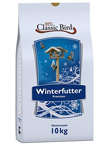 CLASSIC BIRD Vogelfutter Fettfutter 10 kg| Vogelfutter Wildvogel | Vogelfutter Haferflocken | Vogelfutter Erdnüsse | Fettfutter | fettreiches Vogelfutter | Rosinen von Classic Bird