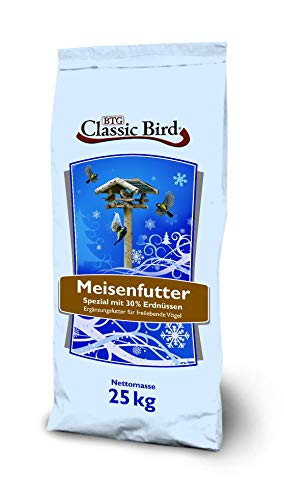 Meisenfutter 25kg , Winterfutter, Vogelfutter mit Erdnusskernen Meisenfutter 25kg , Winterfutter, Vogelfutter mit Erdnusskernen von Classic Bird
