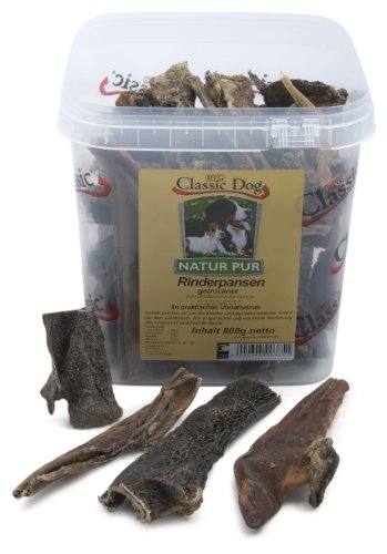 Classic Dog 43641 Rinderpansen im Eimer 800 g - Hundefutter von CLASSIC ACCESSORIES