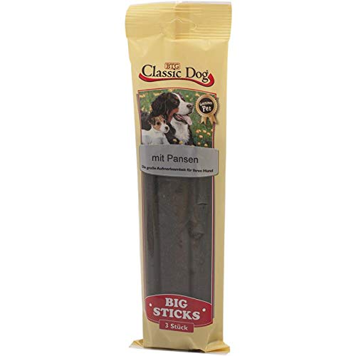 Classic Dog Snack Big Sticks mit Pansen | 16x 3er Pack von Classic Dog