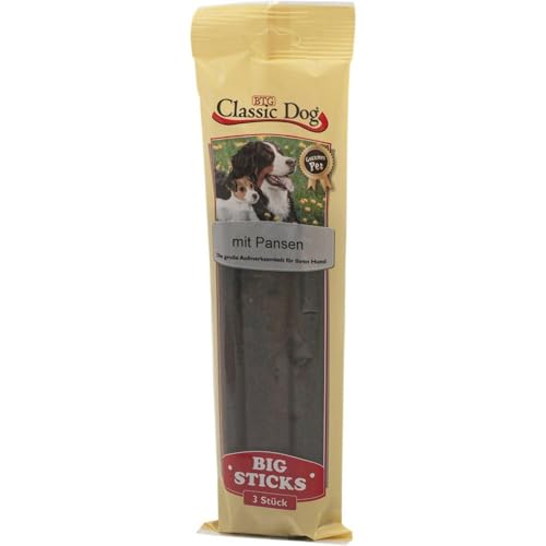 Classic Dog Snack Big Sticks mit Pansen | 16x 3er Pack von Classic Dog