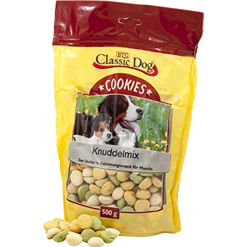 CLASSIC Dog Snack Cookies Knuddelmix 500g von Classic Dog