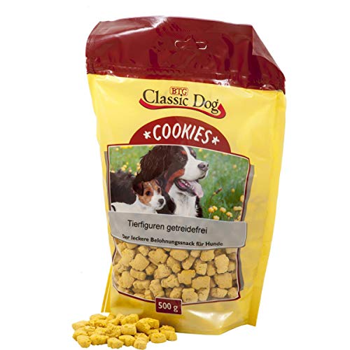 CLASSIC Dog Snack Cookies Tierfiguren getreidefrei 500g von Classic Dog