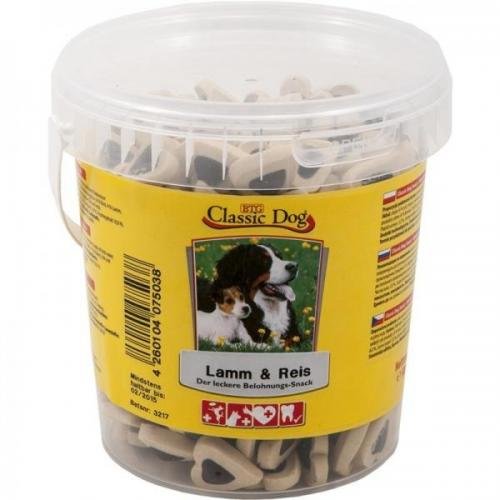 Classic Dog Snack Lamm & Reis Eimer 500g, Leckerli, Kauknochen von Classic Dog
