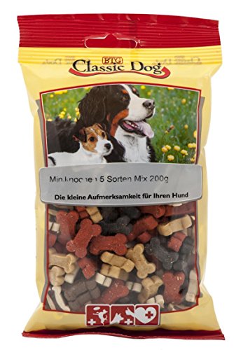 Cl.Snack Miniknoch (12 x 5-Sort.200g) von Classic Dog