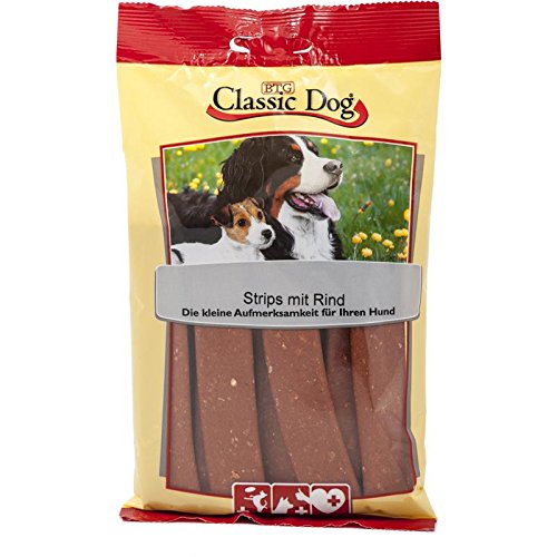 Classic Dog Snack Strips mit Rind 20er (14 x 20 PCS) von Classic Dog