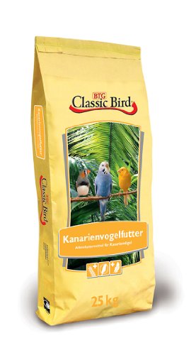 Classic Bird Kanarienvogelfutter ohne Rübsen 25kg von CLASSIC
