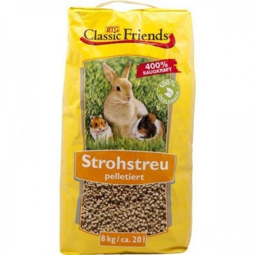 Classic Friends Strohstreu 20 l, Späne, Kleintierstreu von Classic Friends