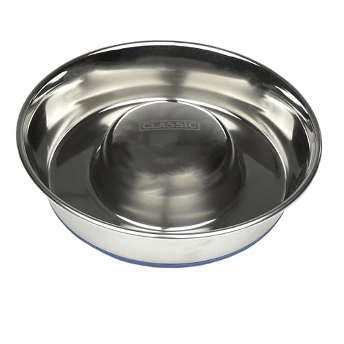 Classic Pet Products Classic Super Premium Steel Slow Feeder, Small, 2600 ml Classic Pet Products Classic Super Premium Steel Slow Feeder, Small, 2600 ml von Classic Pet Products