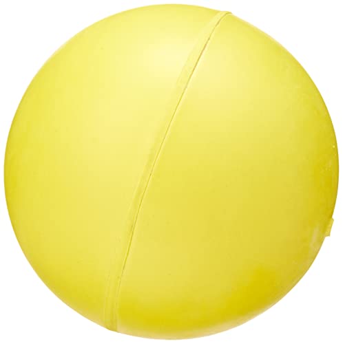 Classic Pet Products Spielball für Hunde, Gummi, robust, 70 mm, Gelb von Classic Pet Products