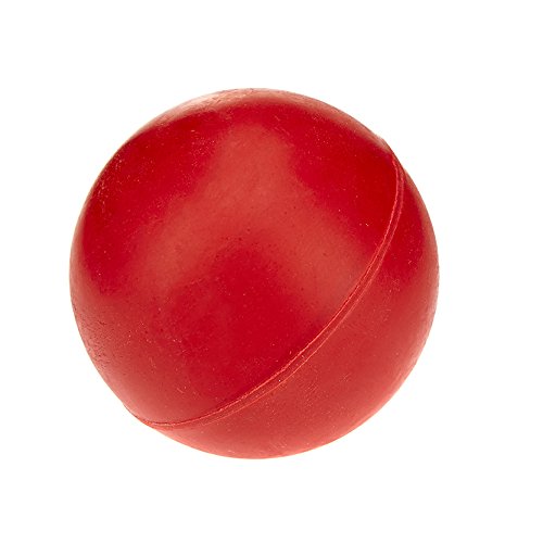 Classic Pet Products Spielball für Hunde, Gummi, robust, 70 mm, Rot von Classic Pet Products