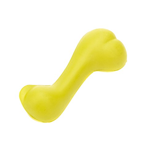 Classic Pet Products Vollgummi Knochen 130mm gelb von Classic Pet Products