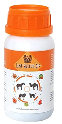 Classic's Lime Sulfur Dip (237 ml) - Extra Strength Formula - Safe Solution for Dog, Cat, Puppy, Kitten, Horse von Classic's Lime Sulfur Dip