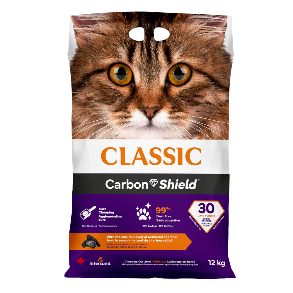 Intersand Classic Katzenstreu Carbon Shield - 12 kg Intersand Classic Katzenstreu Carbon Shield - 12 kg von Classic