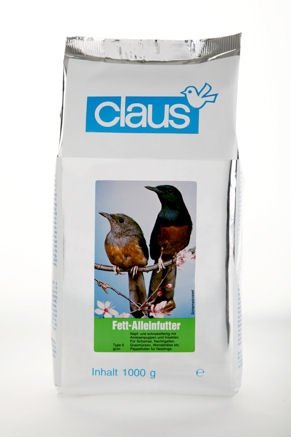 Claus Fett-Alleinfutter Typ II grün Inhalt 1 kg von Claus