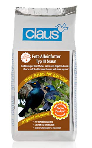 Claus Fett-Alleinfutter braun (TYP III) 1.000 g von Claus