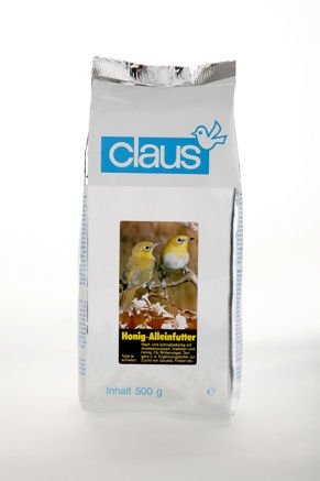 Claus Honig-Alleinfutter Typ Ia schwarz Inhalt 1 kg von Claus