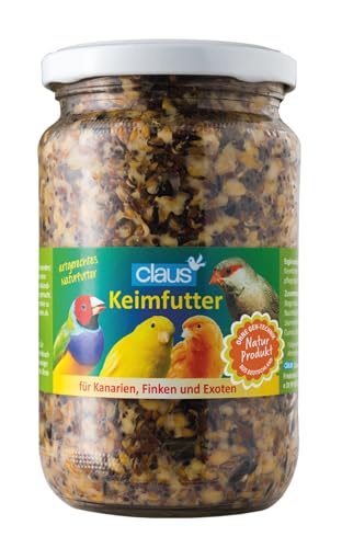 Claus Keimfutter für Kanarien, Exoten und Finken 370ml von claus