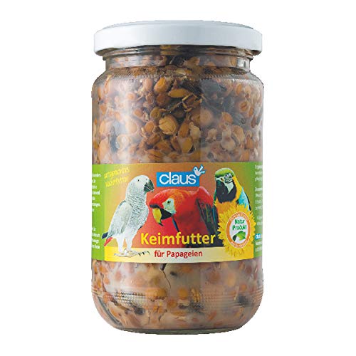 Claus Keimfutter für Papageien 370ml - Vorgekeimte Sämereien ohne Konservierungsstoffe Claus Keimfutter für Papageien 370ml - Vorgekeimte Sämereien ohne Konservierungsstoffe von Claus