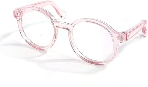 Rosa transparente Haustierbrille für Hunde und Hunde, klare Gläser, Retro-Brille, Foto-Requisiten, Katzensonnenbrille für kleine Hunde, Katzen, Cosplay, Bekleidungszubehör Rosa transparente Haustierbrille für Hunde und Hunde, klare Gläser, Retro-Brille, Foto-Requisiten, Katzensonnenbrille für kleine Hunde, Katzen, Cosplay, Bekleidungszubehör von Cldaisy