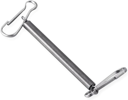 Silberne Ersatzfedern mit 2 Clips, Edelstahl, 7,9 cm Federverschluss, Wasserflasche für Kaninchen, Hamster, Wasserflasche, Federclip, Fütterung, Bewässerungszubehör Silberne Ersatzfedern mit 2 Clips, Edelstahl, 7,9 cm Federverschluss, Wasserflasche für Kaninchen, Hamster, Wasserflasche, Federclip, Fütterung, Bewässerungszubehör von Cldaisy