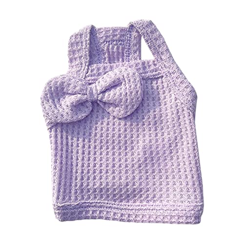 Clenp Dog Clothes Fashion All Matched Bowknot Dekorative Hundekleidung Lila XL Clenp Dog Clothes Fashion All Matched Bowknot Dekorative Hundekleidung Lila XL von Clenp