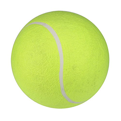 Clicitina Ball Giant for Pet Supplies ChewToy Tennis 24CM Outdoor Big Toys Inflatable Pet Others FFg447 (Green, One Size) von Clicitina