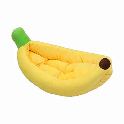 Clicitina Banana Type Warm and Comfortable Pet Bed for Small Dogs Cats and Chinchillas,orz2903 Clicitina Banana Type Warm and Comfortable Pet Bed for Small Dogs Cats and Chinchillas,orz2903 von Clicitina