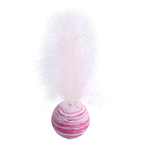 Clicitina Mit Zubehör Star Pet Toy Ball Pet Interactive Ball Play Pet Supplies YU402 (Pink, One Size) von Clicitina
