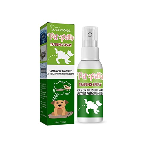 Clicitina Ogs Produktspray überall dort, wo 30 ml das Urinieren anregt. Sprühtraining. Das Haustier Haustierbedarf Hundezubehör für kleine Hunde QB352 (A, One Size) von Clicitina