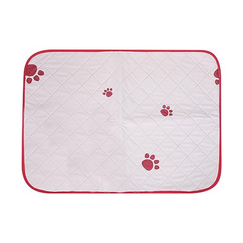 Haustiermatte für Hunde und Katzen, waschbare Sitzmatte mit Hundeknochenmuster PPr214 (C, One Size) von Clicitina