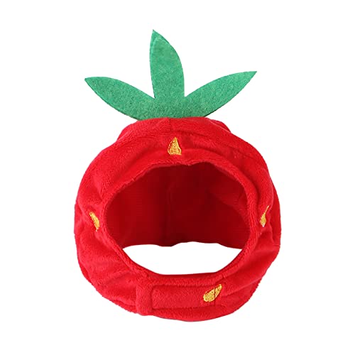 Hundemützen Haustierohren Warme Hundeohrabdeckung Lärmschutz Kopfbedeckung Lustiger Katzenhut Erdbeerkostüm Katze Hundehüte Haustier Welpenkleid Kopfbedeckung Katze Feiertagsdekoration (red, One Size) Hundemützen Haustierohren Warme Hundeohrabdeckung Lärmschutz Kopfbedeckung Lustiger Katzenhut Erdbeerkostüm Katze Hundehüte Haustier Welpenkleid Kopfbedeckung Katze Feiertagsdekoration (red, One Size) von Clicitina