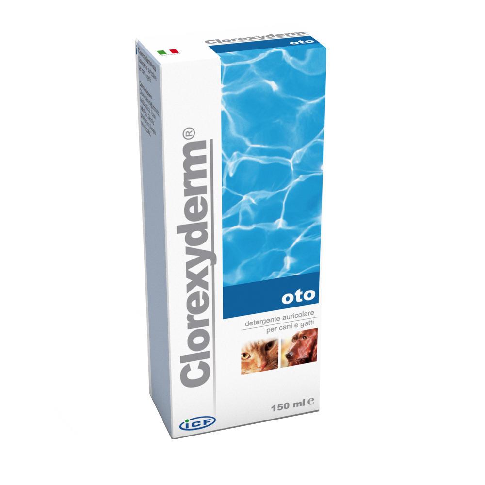 Clorexyderm Oto - Liquid Solution Haar/Hautpflege - Sparpaket: 2 x 150 ml von Clorexyderm