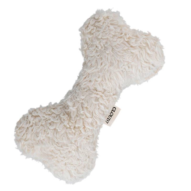 Cloud7® Hunde-Plüschspielzeug Love Bone white, Länge: ca. 20 cm von Cloud7®