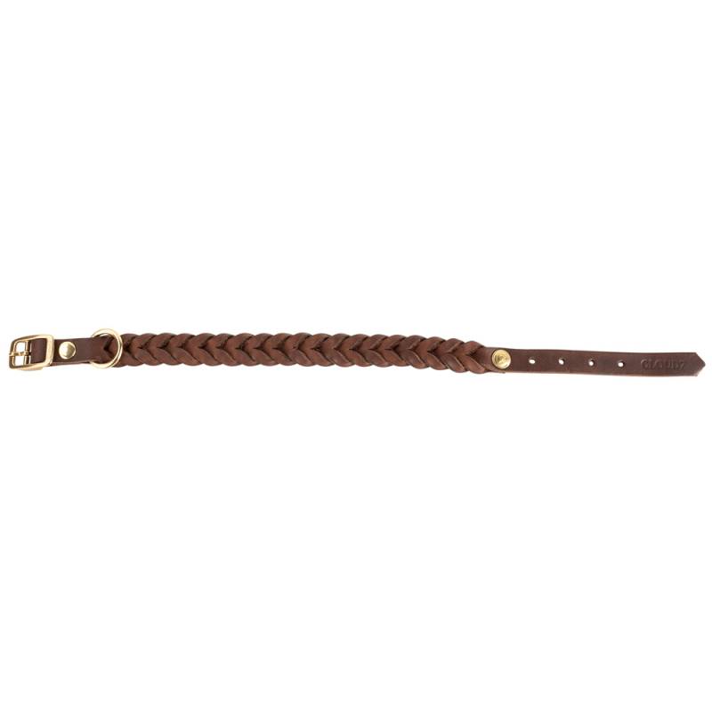 Cloud7® Hundehalsband Central Park braun, Gr. XS, Breite: ca. 2,0 cm, Halsumfang: ca. 27 - 31 cm von Cloud7®