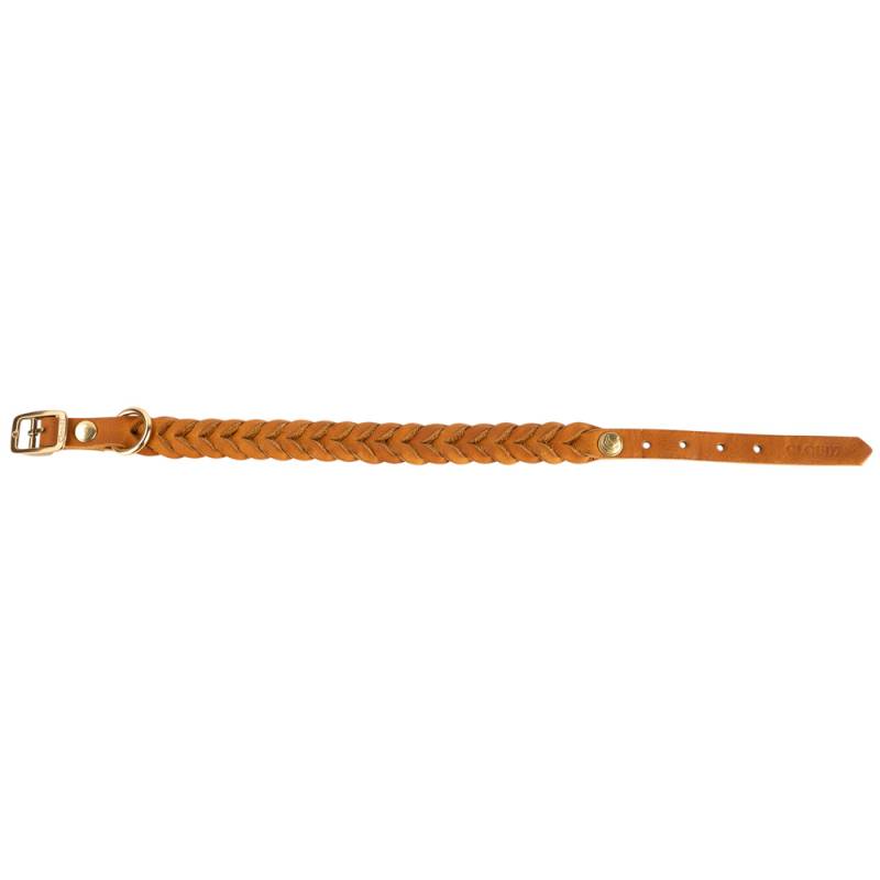 Cloud7® Hundehalsband Central Park camel-gold, Gr. XXL, Breite: ca. 2,8 cm, Halsumfang: ca. 49 - 55 cm von Cloud7®