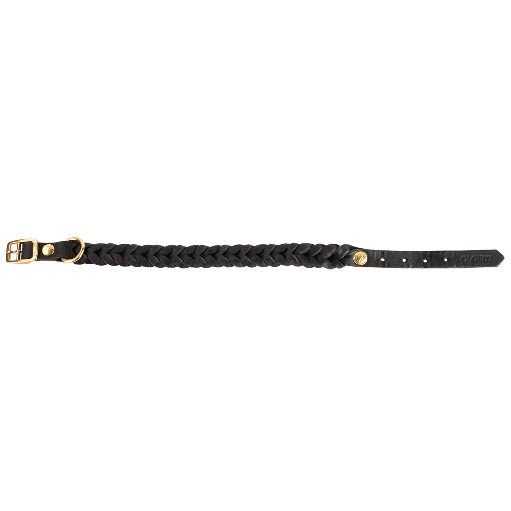 Cloud7® Hundehalsband Central Park schwarz, Gr. L, Breite: ca. 2,3 cm, Halsumfang: ca. 39 - 45 cm von Cloud7®