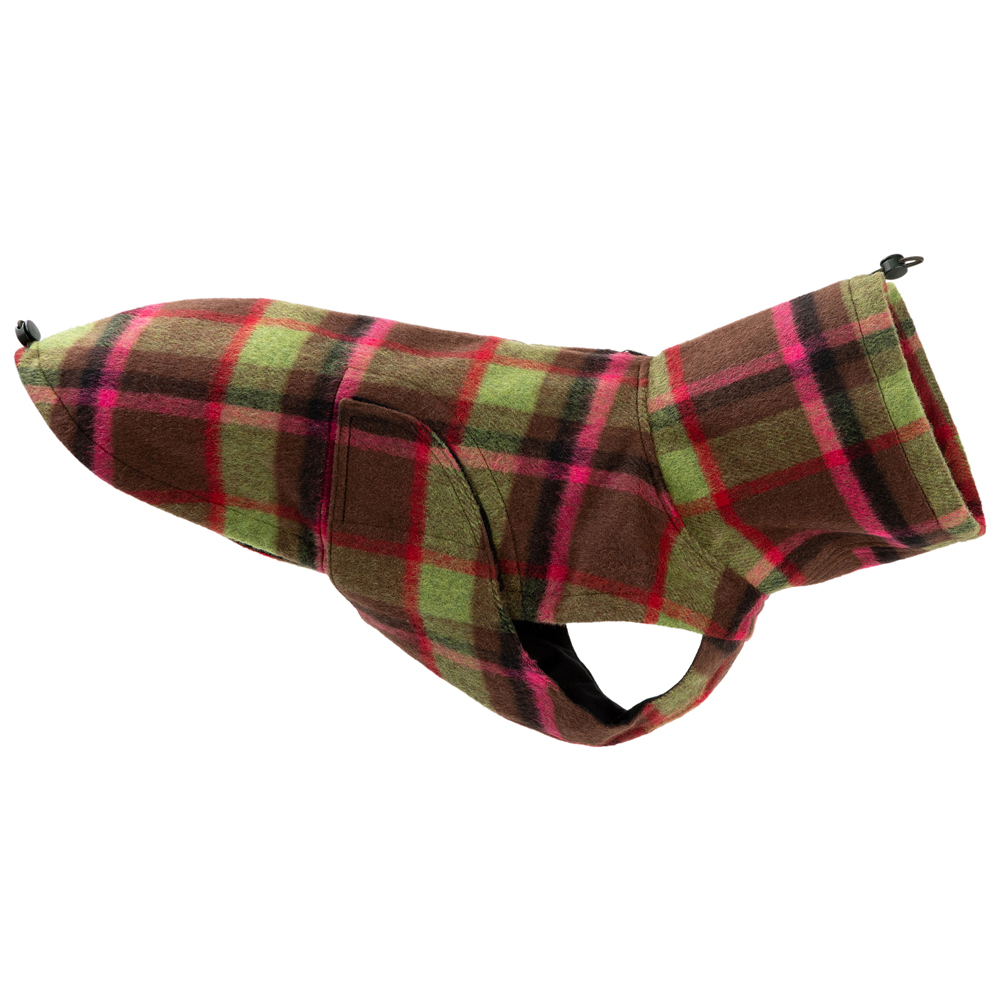 Cloud7® Hundemantel Glasgow plaid pink, Rückenlänge: ca. 45 - 51 cm, Brustumfang: ca. 62 - 70 cm von Cloud7®