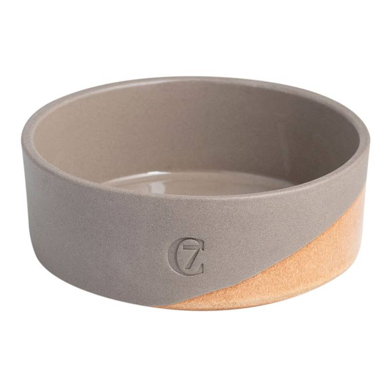 Cloud7® Hundenapf Mauro mud-ginger, Gr. M, Höhe: ca. 6,5 cm, Durchmesser:  ca. 17 cm von Cloud7®