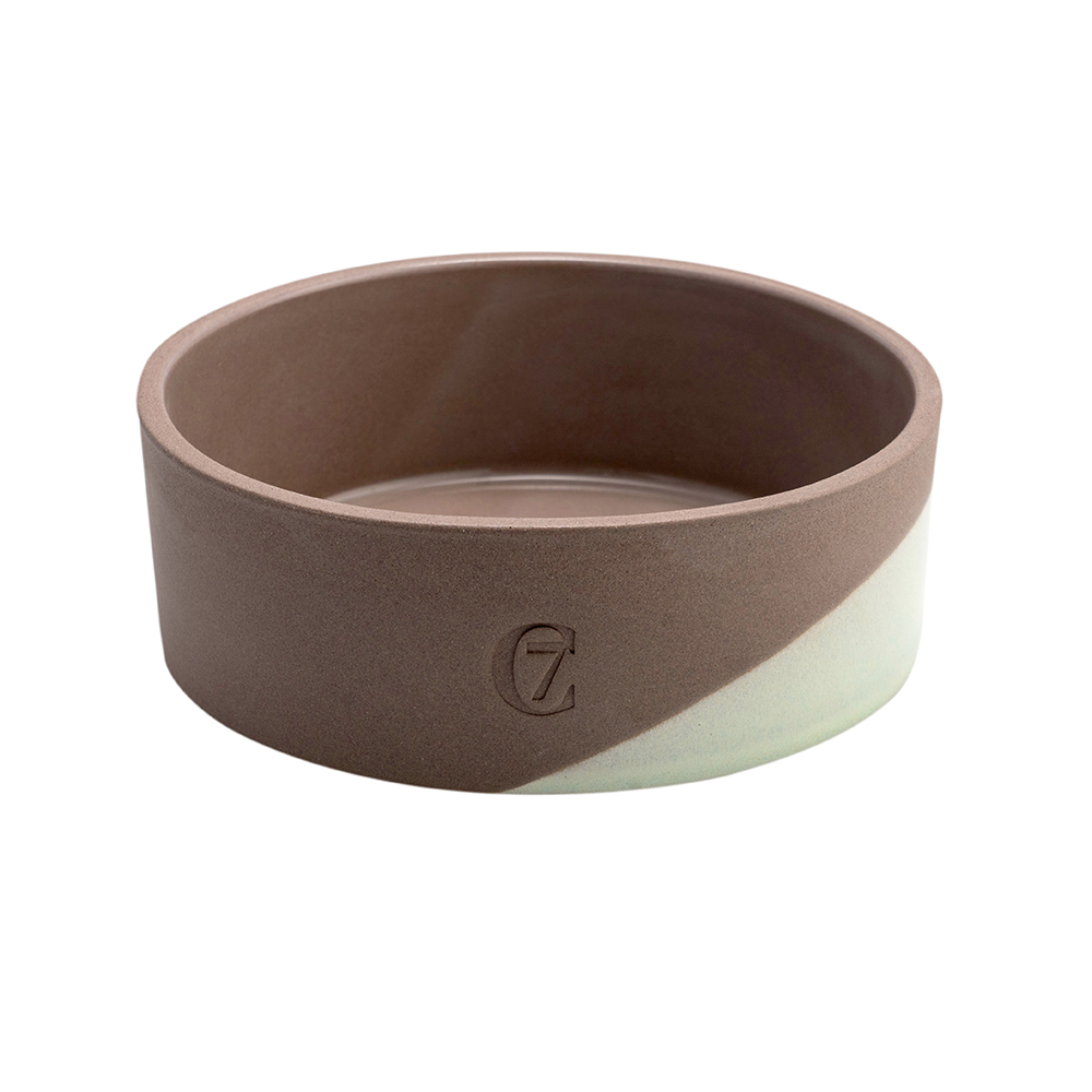 Cloud7® Hundenapf Mauro mud-jade, Gr. S, Höhe: ca. 6,5 cm, Durchmesser:  ca. 13,5 cm von Cloud7®