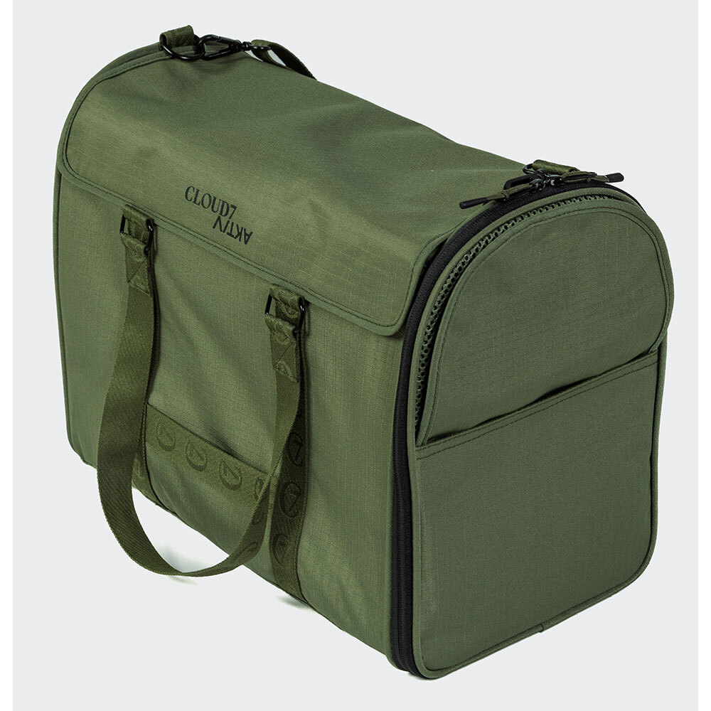 Cloud7® Hundetasche Aktiv olive, Maße: ca. 43 x 33 x 23 cm von Cloud7®