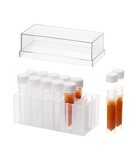 Clscea Aquarium Baby Sole Garnelen Spender Vorratsbehälter Auffangröhrchen Kit für Salzlake Garnelen Bruterie 12 x 1,5 ml Clscea Aquarium Baby Sole Garnelen Spender Vorratsbehälter Auffangröhrchen Kit für Salzlake Garnelen Bruterie 12 x 1,5 ml von Clscea