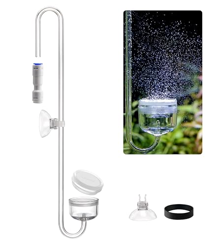 Clscea CO2-Diffusor für Aquarien, Acryl, Haken-Stil, 40 cm Clscea CO2-Diffusor für Aquarien, Acryl, Haken-Stil, 40 cm von Clscea