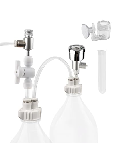 Clscea G211 Aquarium DIY CO2 Generator System Kit mit Nadelventil & CO2 Diffusor von Clscea