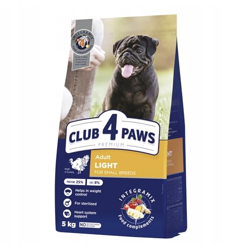 CLUB 4 PAWS für kleine Hunde Light 5 kg von Club4Paws